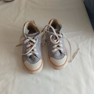 Clark Children Zip Side High Top Sneakers